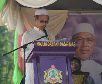 Majlis Perasmian Perkuburan Islam Raudhatus-Sa'adah, Gual Tinggi, Daerah Rantau Panjang Jajahan Pasir Mas