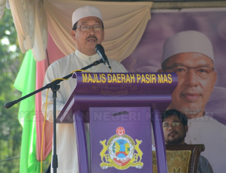 Majlis Perasmian Perkuburan Islam Raudhatus-Sa'adah, Gual Tinggi, Daerah Rantau Panjang Jajahan Pasir Mas