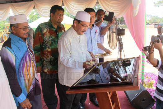 Majlis Perasmian Perkuburan Islam Raudhatus-Sa'adah, Gual Tinggi, Daerah Rantau Panjang Jajahan Pasir Mas