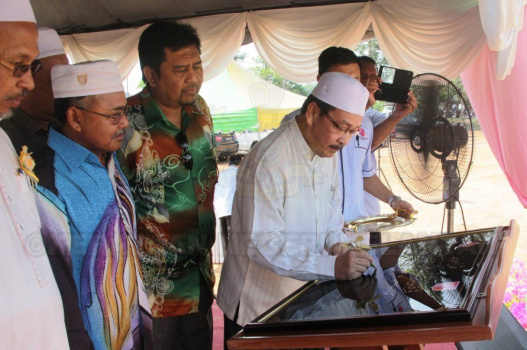 Majlis Perasmian Perkuburan Islam Raudhatus-Sa'adah, Gual Tinggi, Daerah Rantau Panjang Jajahan Pasir Mas