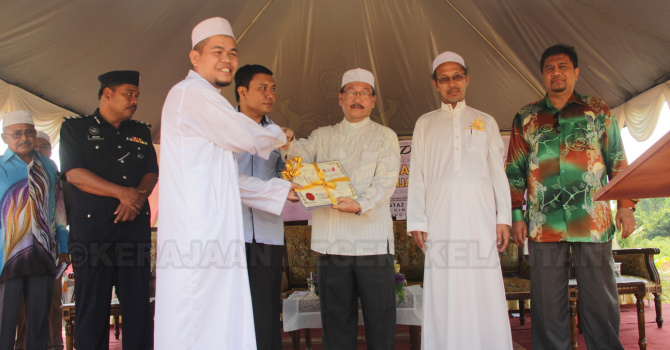 Majlis Perasmian Perkuburan Islam Raudhatus-Sa'adah, Gual Tinggi, Daerah Rantau Panjang Jajahan Pasir Mas