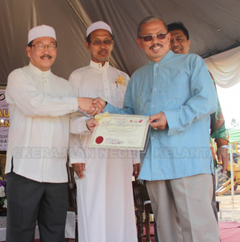 Majlis Perasmian Perkuburan Islam Raudhatus-Sa'adah, Gual Tinggi, Daerah Rantau Panjang Jajahan Pasir Mas