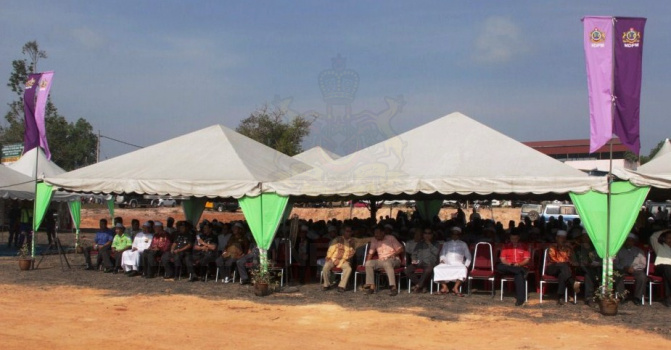 Majlis Perasmian Perkuburan Islam Raudhatus-Sa'adah, Gual Tinggi, Daerah Rantau Panjang Jajahan Pasir Mas