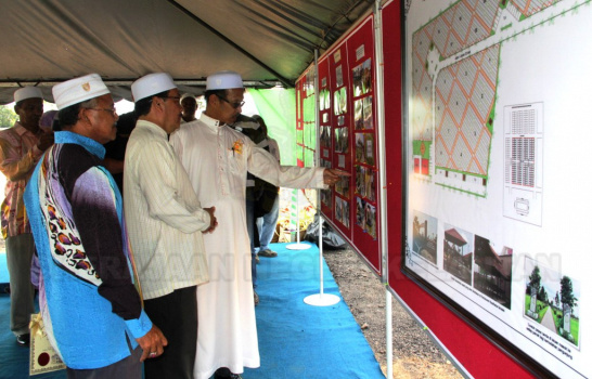 Majlis Perasmian Perkuburan Islam Raudhatus-Sa'adah, Gual Tinggi, Daerah Rantau Panjang Jajahan Pasir Mas