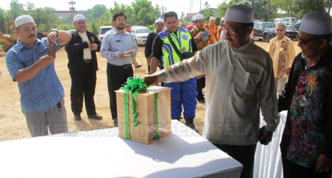 Majlis Perasmian Perkuburan Islam Raudhatus-Sa'adah, Gual Tinggi, Daerah Rantau Panjang Jajahan Pasir Mas