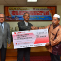 Wang Wakaf (Istibdal) sebanyak RM66,000.00 telah disampaikan kepada wakil Masjid Nur Hikmah Kubur Alor Tal untuk tujuan pembelian tapak perkuburan I