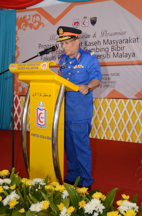 Rakyat Bhg Korporat Majlis Pelancaran Perasmian Program Khidmat Kaseh Masyarakat Pembedahan Sumbing Bibir Fakulti Pergigian Universiti Malaya 23 Mei 2016 Egaleri Kerajaan Negeri Kelantan