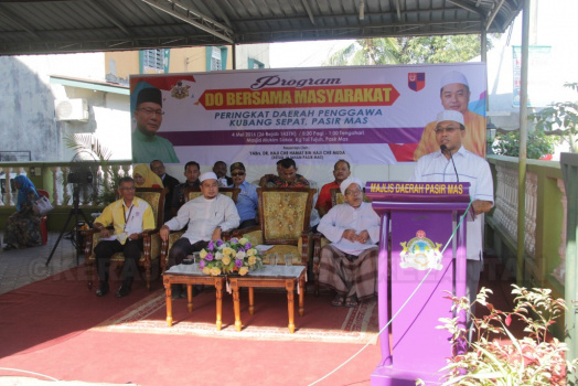 PROGRAM DO BERSAMA MASYARAKAT DAERAH KUBANG SEPAT PADA 4 MEI 2016 DI MASJID MUKIM SAKAR,