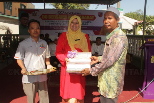 PROGRAM DO BERSAMA MASYARAKAT DAERAH KUBANG SEPAT PADA 4 MEI 2016 DI MASJID MUKIM SAKAR,