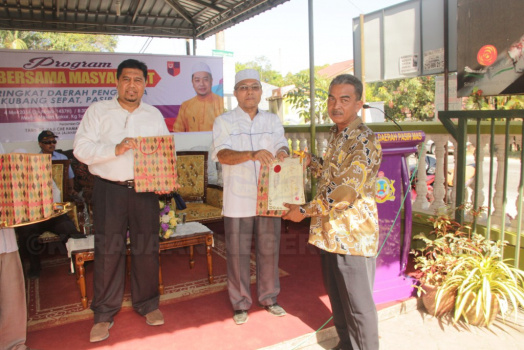 PROGRAM DO BERSAMA MASYARAKAT DAERAH KUBANG SEPAT PADA 4 MEI 2016 DI MASJID MUKIM SAKAR,