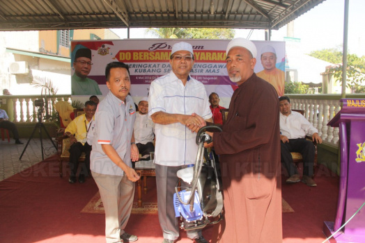 PROGRAM DO BERSAMA MASYARAKAT DAERAH KUBANG SEPAT PADA 4 MEI 2016 DI MASJID MUKIM SAKAR,