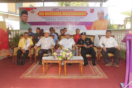 PROGRAM DO BERSAMA MASYARAKAT DAERAH KUBANG SEPAT PADA 4 MEI 2016 DI MASJID MUKIM SAKAR,