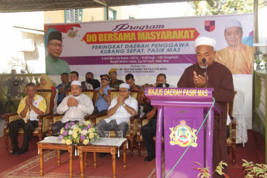 PROGRAM DO BERSAMA MASYARAKAT DAERAH KUBANG SEPAT PADA 4 MEI 2016 DI MASJID MUKIM SAKAR,