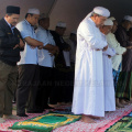 MAJLIS SOLAT HAJAT MULA KERJA PEMBINAAN MASJID BAHARU MUKIM BUNUT SUSU PADA 4 MEI 2016 DI TAPAK MASJID