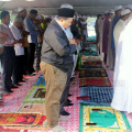 MAJLIS SOLAT HAJAT MULA KERJA PEMBINAAN MASJID BAHARU MUKIM BUNUT SUSU PADA 4 MEI 2016 DI TAPAK MASJID