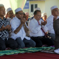 MAJLIS SOLAT HAJAT MULA KERJA PEMBINAAN MASJID BAHARU MUKIM BUNUT SUSU PADA 4 MEI 2016 DI TAPAK MASJID