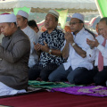 MAJLIS SOLAT HAJAT MULA KERJA PEMBINAAN MASJID BAHARU MUKIM BUNUT SUSU PADA 4 MEI 2016 DI TAPAK MASJID