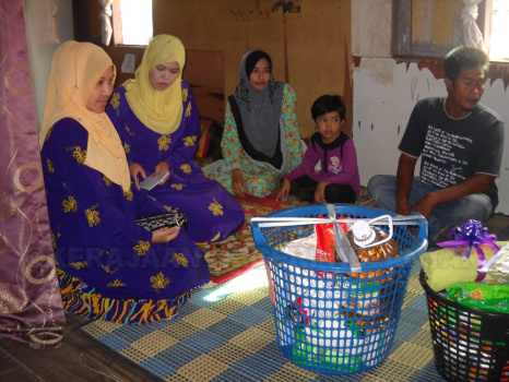 MAJLIS PENYAMPAIAN BANTUAN SUMBANGAN MAJLIS ORANG-ORANG BESAR NEGERI KELANTAN BAGI JAJAHAN PASIR MAS