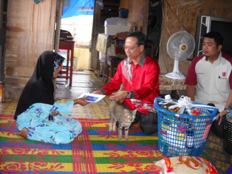 MAJLIS PENYAMPAIAN BANTUAN SUMBANGAN MAJLIS ORANG-ORANG BESAR NEGERI KELANTAN BAGI JAJAHAN PASIR MAS