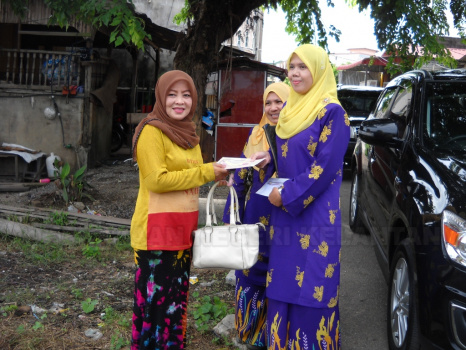 MAJLIS PENYAMPAIAN BANTUAN SUMBANGAN MAJLIS ORANG-ORANG BESAR NEGERI KELANTAN BAGI JAJAHAN PASIR MAS