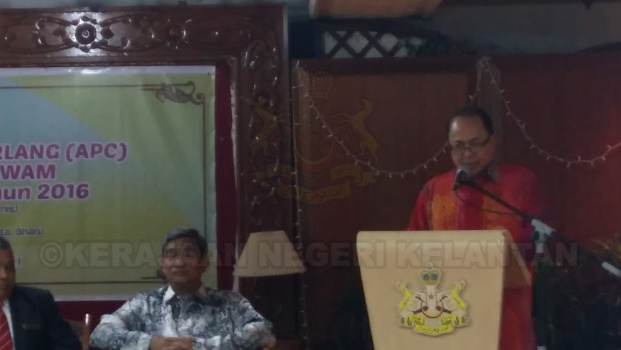 UCAPAN YB  DATO’ HAJI MOHD FAUDZI BIN CHE MAMAT, SETIAUSAHA KERAJAAN  KELANTAN, PADA  MAJLIS PENYAMPAIAN ANUGERAH PERKHIDMATAN CEMERLANG (APC) ANGGOTA PERKHIDMATAN AWAM PERINGKAT NEGERI KELANTAN TAHUN 2016 -26 Mei 2016