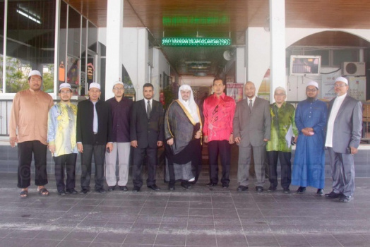 Kunjungan Hormat Syeikh Abdul Rahman Al-Harfi, Mustasyar Islami di Kedutaan Arab Saudi 20160303 