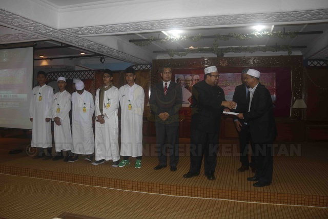 Majlis Perasmian Program Pertukaran Pelajar Santri Yayasan Pesantren Terpadu Serambi Mekah Padang Panjang, Indonesia Dengan Kerajaan Negeri Kelantan telah berlansung di Dewan Bunga Teratai, Pejabat Setiausaha Kerajaan Negeri Kelantan _MG_2069.jpeg