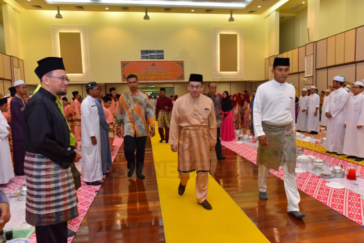 Keberangkatan Tiba Yang Teramat Mulia Tengku Mahkota Kelantan Diiringi YABrs.Timbalan Yang Dipertua, M