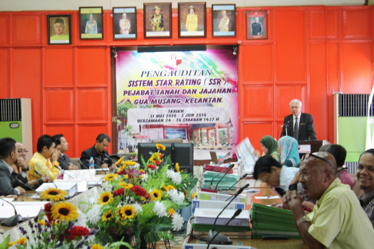 2016/Exit Conference, Pra Penilaian Penarafan Bintang (SSR) Pentadbiran Tanah Bagi Pejabat Tanah dan Jajahan Gua Musang