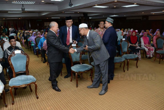 MAJLIS AMANAT MENTERI BESAR SEMPENA 26 TAHUN  MEMBANGUN BERSAMA ISLAM DI DEWAN BUNGA TERATAI, KOMPLEKS KOTA DARULNAIM: Pada  19 Muharram 1438H bersamaan 20 Oktober 2016 