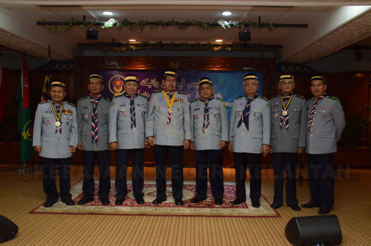 MAJLIS PENYAMPAIAN WATIKAH PELANTIKAN YANG DIPERTUA & TIMBALAN YANG DIPERTUA MAJLIS PENGAKAP NEGERI KELANTAN OLEH KETUA PENGAKAP NEGARA : 22 Jamadil Akhir  1438H / 21 Mac 2017 