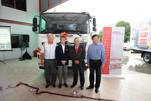 MAJLIS PELANCARAN MODEL TERBARU HINO 300 & 500 SERIES COMMERCIAL TRUCK : 29 Jamadil Akhir  1438H / 28 Mac 2017 