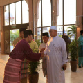 Majlis Berbuka Puasa dan Solat Terawih YMM Pemangku Raja Kelantan Bersama Ulama', Imam, Bilal, Guru-Guru Pondok dan Kakitangan Masjid