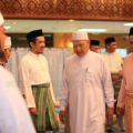 Majlis Berbuka Puasa dan Solat Terawih YMM Pemangku Raja Kelantan Bersama Ulama', Imam, Bilal, Guru-Guru Pondok dan Kakitangan Masjid