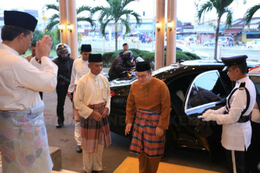 Majlis Berbuka Puasa dan Solat Terawih YMM Pemangku Raja Kelantan Bersama Ulama', Imam, Bilal, Guru-Guru Pondok dan Kakitangan Masjid