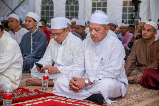 Solat Terawih di Madinah Ramadhan 1438H