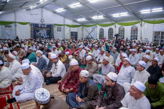 Solat Terawih di Madinah Ramadhan 1438H