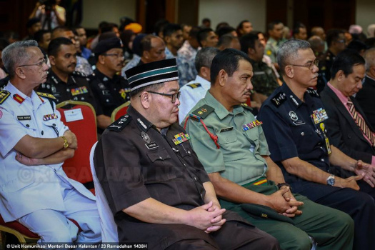 Majlis Penyampaian Sumbangan Aidilfitri kepada Anggota Keselamatan