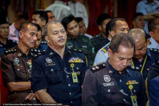 Majlis Penyampaian Sumbangan Aidilfitri kepada Anggota Keselamatan