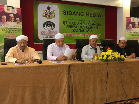 SIDANG MEDIA HEBAHAN IJTIMAK ANTARABANGSA PERPADUAN UMMAH (RANTAU ASIA) - IJTIMAK KELANTAN 2017