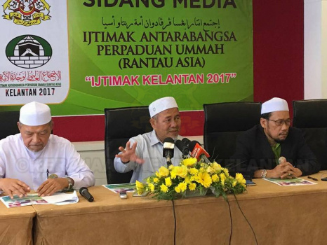 SIDANG MEDIA HEBAHAN IJTIMAK ANTARABANGSA PERPADUAN UMMAH (RANTAU ASIA) - IJTIMAK KELANTAN 2017