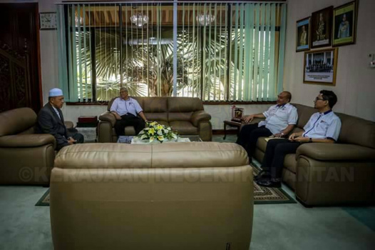 Kunjungan Hormat Profesor Emeritus Datuk Dr Hassan Said, Naib Canselor Universiti Teknologi MARA (UiTM) 