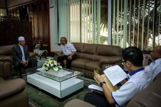 Kunjungan Hormat Profesor Emeritus Datuk Dr Hassan Said, Naib Canselor Universiti Teknologi MARA (UiTM) 