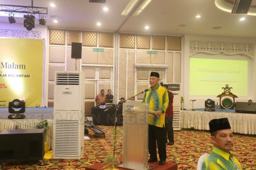 Santapan Malam Bersama YMM Pemangku Raja Kelantan Sempena Mesyuarat Agung PERKIM Kebangsaan Kali-56