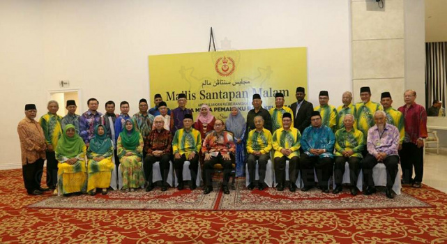 Santapan Malam Bersama YMM Pemangku Raja Kelantan Sempena Mesyuarat Agung PERKIM Kebangsaan Kali-56