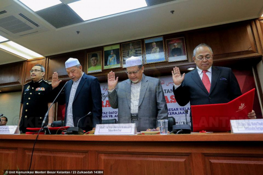 Majlis Lafaz dan Menandatangani Ikrar Bebas Rasuah