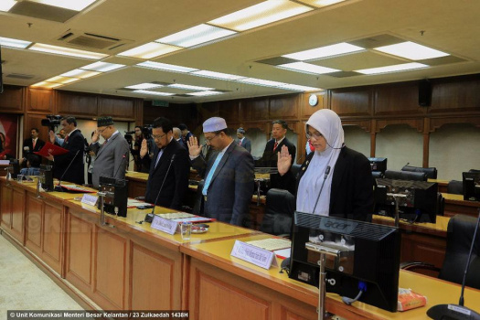 Majlis Lafaz dan Menandatangani Ikrar Bebas Rasuah