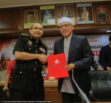 Majlis Lafaz dan Menandatangani Ikrar Bebas Rasuah