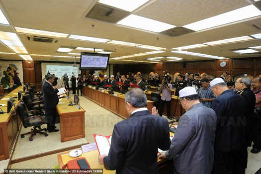 Majlis Lafaz dan Menandatangani Ikrar Bebas Rasuah