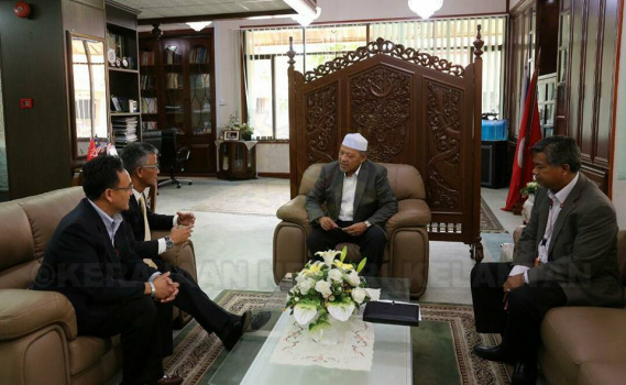Kunjungan Hormat Pengurus Besar Telekom Malaysia Kelantan